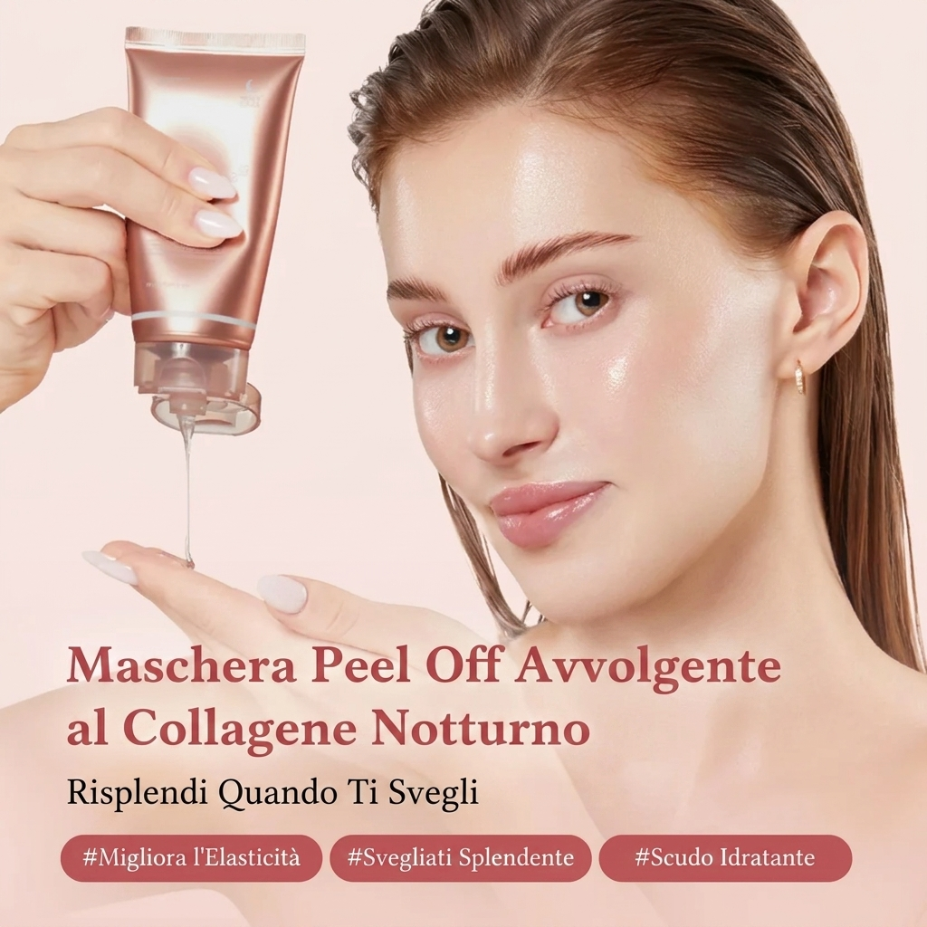 Maschera notte al collagene per rassodare, idratare e ringiovanire